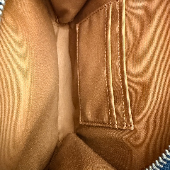 Coach Dark Denim Blue Crossbody Bag - Picture 6 of 8